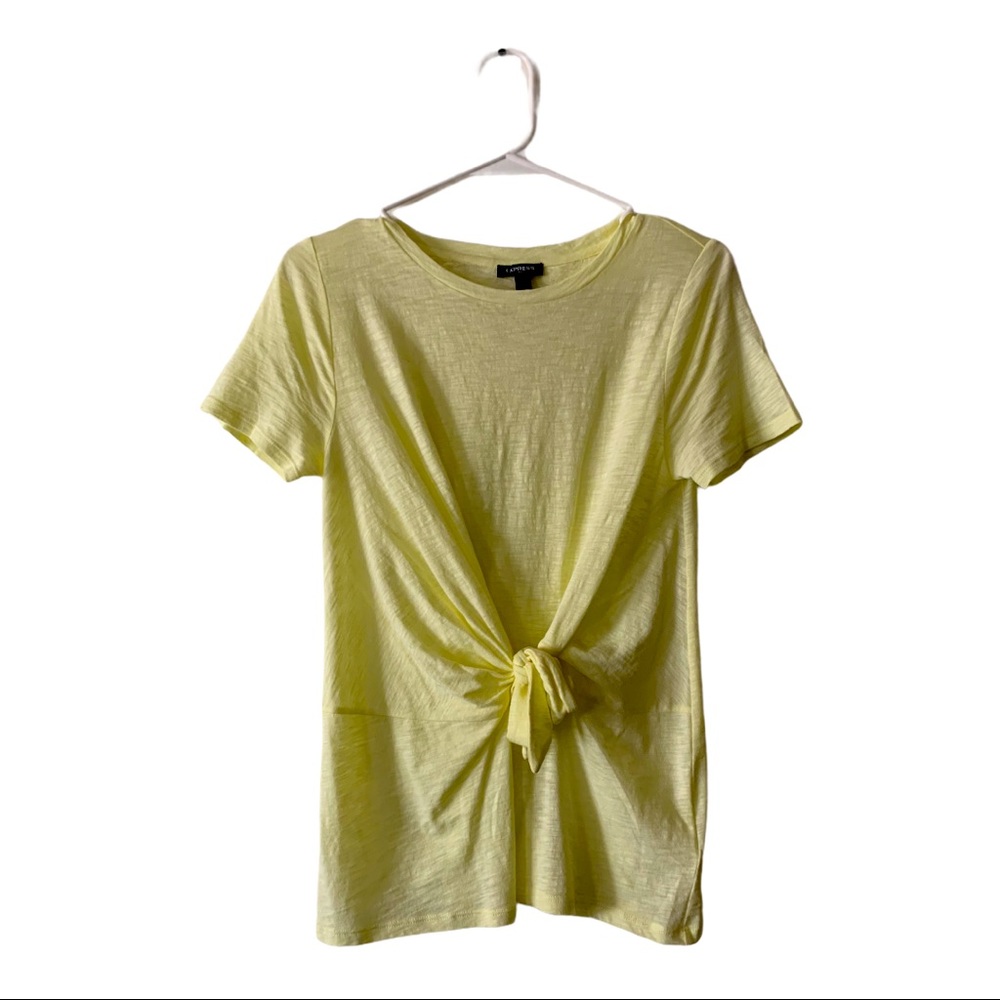 Express front tie t-Shirt